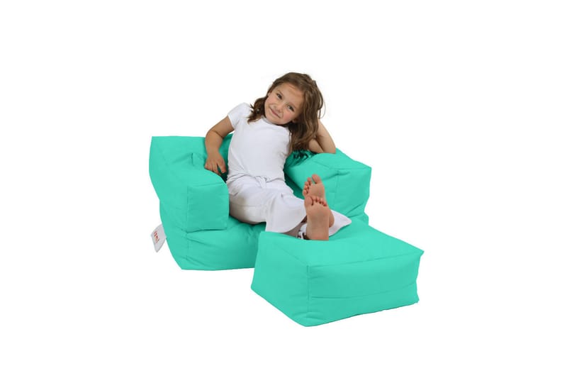 Sittsäck Utomhus Taruna 65 cm - Turkos - Utemöbler & utemiljö - Utestol & trädgårdsstol - Sittsäckar utomhus