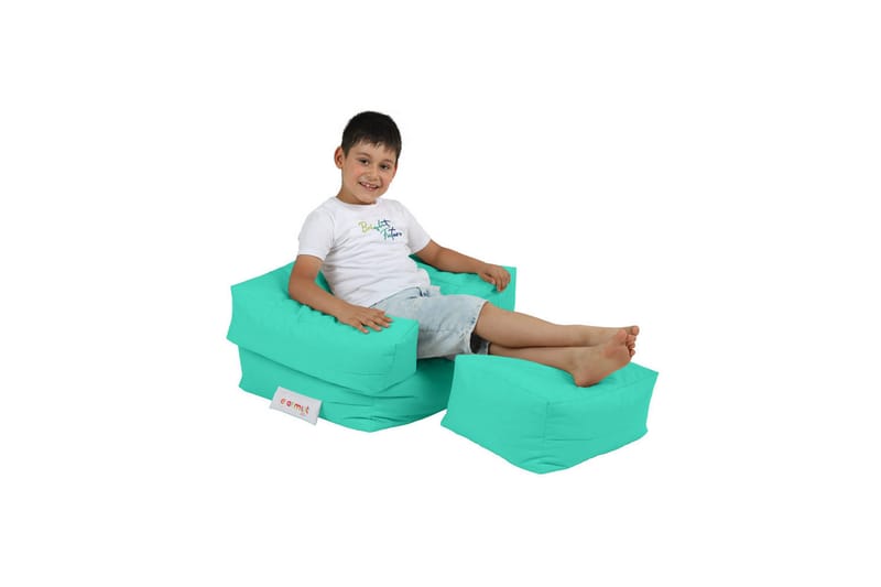 Sittsäck Utomhus Taruna 65 cm - Turkos - Utemöbler & utemiljö - Utestol & trädgårdsstol - Sittsäckar utomhus