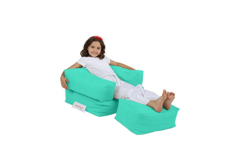 Sittsäck Utomhus Taruna 65 cm - Turkos - Utemöbler & utemiljö - Utestol & trädgårdsstol - Sittsäckar utomhus