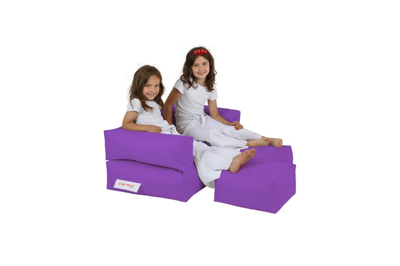 Sittsäck Utomhus Toru 100 cm - Lila - Utemöbler & utemiljö - Utestol & trädgårdsstol - Sittsäckar utomhus