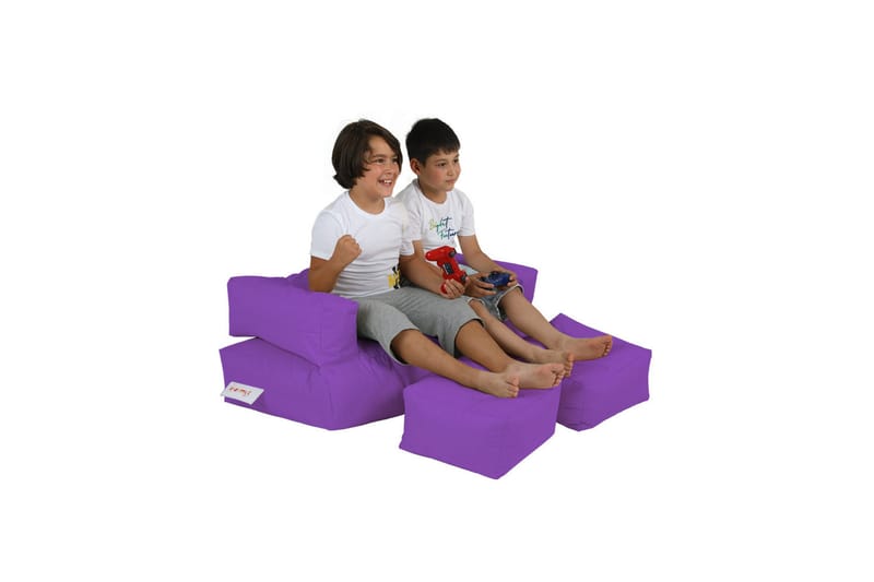 Sittsäck Utomhus Toru 100 cm - Lila - Utemöbler & utemiljö - Utestol & trädgårdsstol - Sittsäckar utomhus