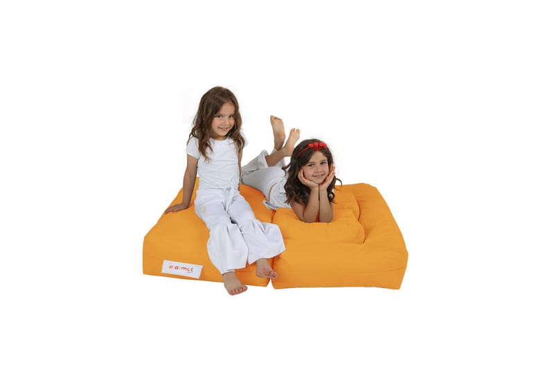 Sittsäck Utomhus Toru 100 cm - Orange - Utemöbler & utemiljö - Utestol & trädgårdsstol - Sittsäckar utomhus