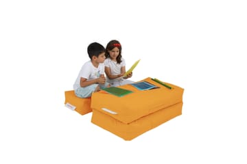 Sittsäck Utomhus Toru 100 cm - Orange - Utemöbler & utemiljö - Utestol & trädgårdsstol - Sittsäckar utomhus