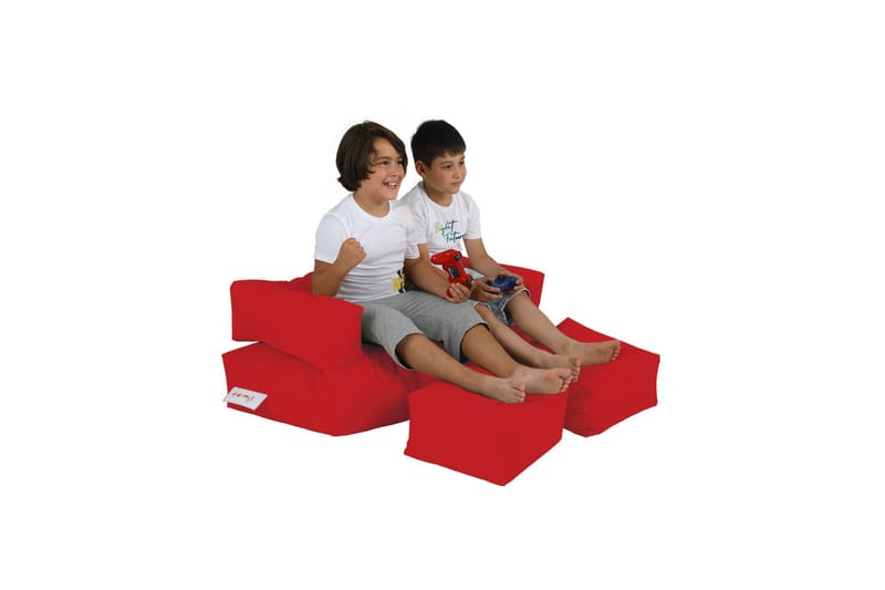 Sittsäck Utomhus Toru 100 cm - Röd - Utemöbler & utemiljö - Utestol & trädgårdsstol - Sittsäckar utomhus