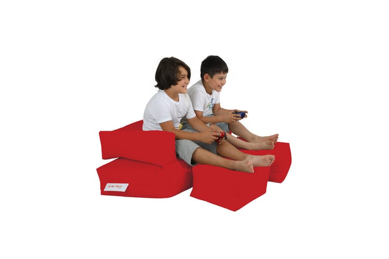 Sittsäck Utomhus Toru 100 cm - Röd - Utemöbler & utemiljö - Utestol & trädgårdsstol - Sittsäckar utomhus