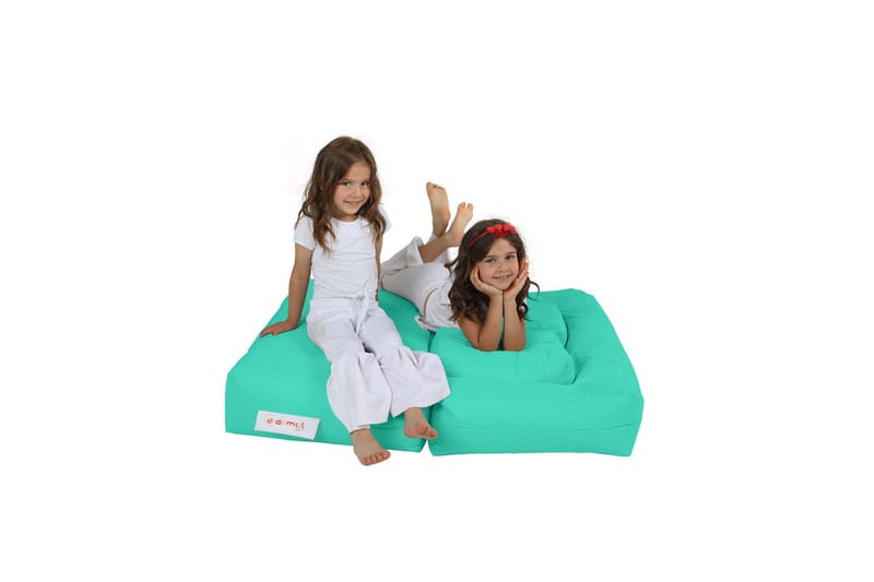 Sittsäck Utomhus Toru 100 cm - Turkos - Utemöbler & utemiljö - Utestol & trädgårdsstol - Sittsäckar utomhus