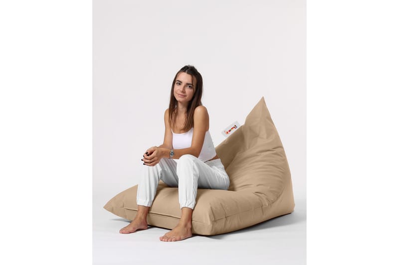 Sittsäck Utomhus Toya 90 cm - Beige - Utemöbler & utemiljö - Utestol & trädgårdsstol - Sittsäckar utomhus