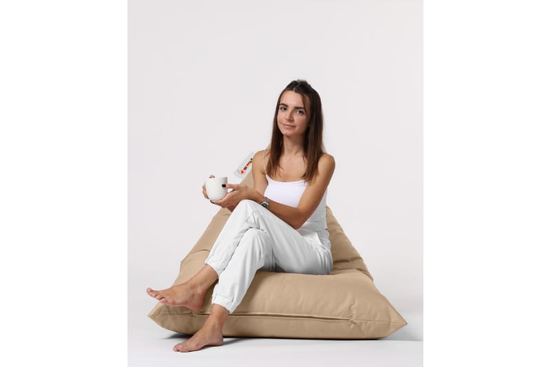 Sittsäck Utomhus Toya 90 cm - Beige - Utemöbler & utemiljö - Utestol & trädgårdsstol - Sittsäckar utomhus