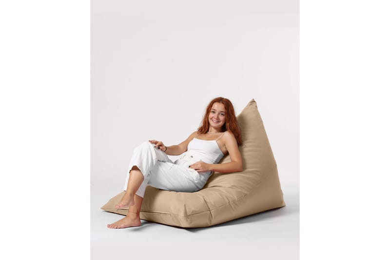 Sittsäck Utomhus Toya 90 cm - Beige - Utemöbler & utemiljö - Utestol & trädgårdsstol - Sittsäckar utomhus