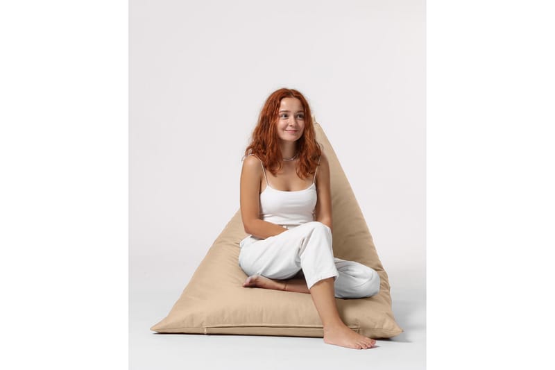 Sittsäck Utomhus Toya 90 cm - Beige - Utemöbler & utemiljö - Utestol & trädgårdsstol - Sittsäckar utomhus