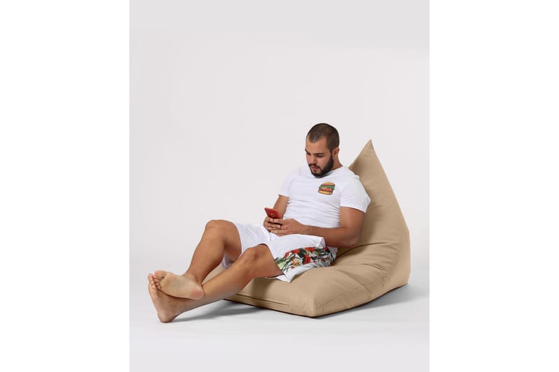 Sittsäck Utomhus Toya 90 cm - Beige - Utemöbler & utemiljö - Utestol & trädgårdsstol - Sittsäckar utomhus