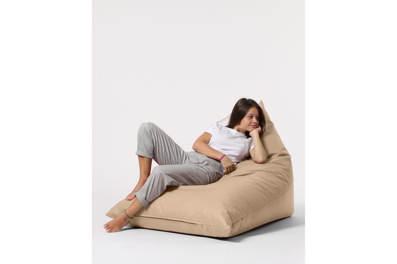 Sittsäck Utomhus Toya 90 cm - Beige - Utemöbler & utemiljö - Utestol & trädgårdsstol - Sittsäckar utomhus