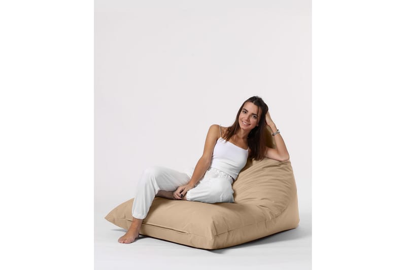 Sittsäck Utomhus Toya 90 cm - Beige - Utemöbler & utemiljö - Utestol & trädgårdsstol - Sittsäckar utomhus