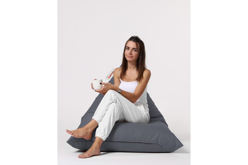 Sittsäck Utomhus Toya 90 cm - Grå - Utemöbler & utemiljö - Utestol & trädgårdsstol - Sittsäckar utomhus