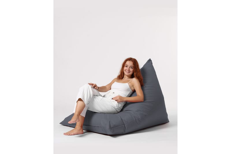 Sittsäck Utomhus Toya 90 cm - Grå - Utemöbler & utemiljö - Utestol & trädgårdsstol - Sittsäckar utomhus