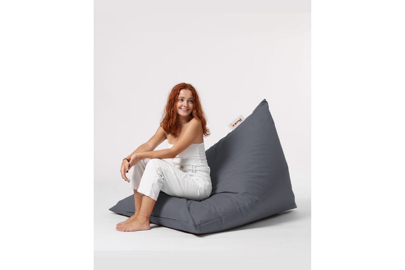Sittsäck Utomhus Toya 90 cm - Grå - Utemöbler & utemiljö - Utestol & trädgårdsstol - Sittsäckar utomhus