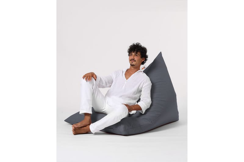 Sittsäck Utomhus Toya 90 cm - Grå - Utemöbler & utemiljö - Utestol & trädgårdsstol - Sittsäckar utomhus