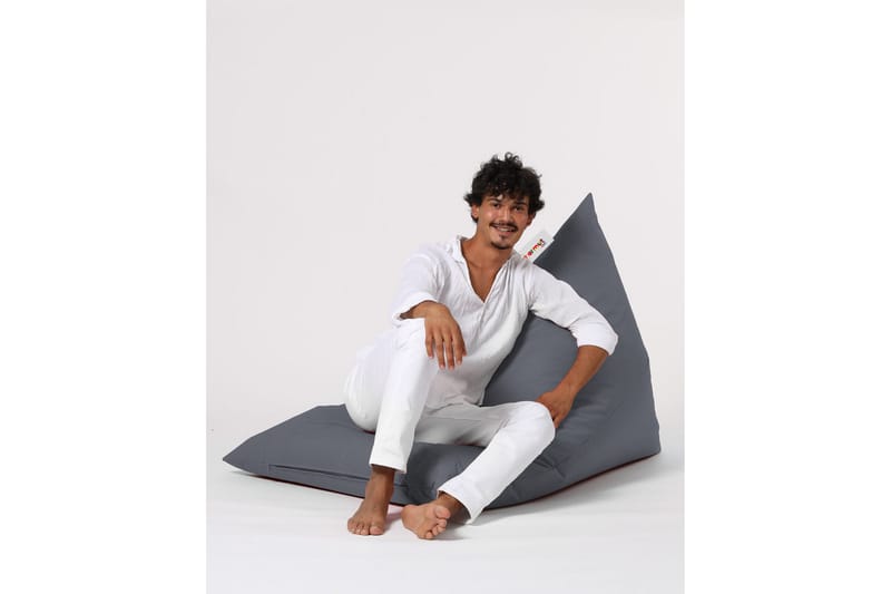 Sittsäck Utomhus Toya 90 cm - Grå - Utemöbler & utemiljö - Utestol & trädgårdsstol - Sittsäckar utomhus
