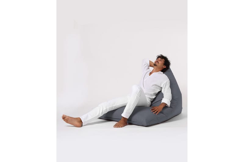 Sittsäck Utomhus Toya 90 cm - Grå - Utemöbler & utemiljö - Utestol & trädgårdsstol - Sittsäckar utomhus