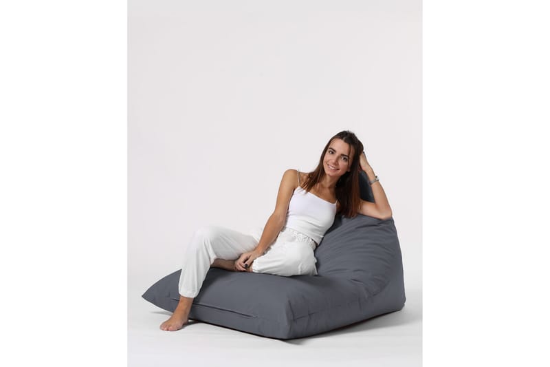 Sittsäck Utomhus Toya 90 cm - Grå - Utemöbler & utemiljö - Utestol & trädgårdsstol - Sittsäckar utomhus
