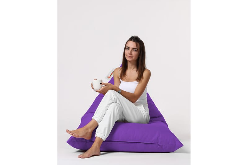 Sittsäck Utomhus Toya 90 cm - Lila - Utemöbler & utemiljö - Utestol & trädgårdsstol - Sittsäckar utomhus