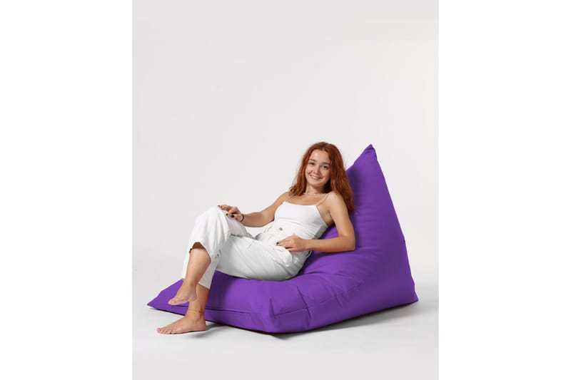 Sittsäck Utomhus Toya 90 cm - Lila - Utemöbler & utemiljö - Utestol & trädgårdsstol - Sittsäckar utomhus