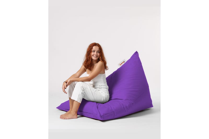 Sittsäck Utomhus Toya 90 cm - Lila - Utemöbler & utemiljö - Utestol & trädgårdsstol - Sittsäckar utomhus