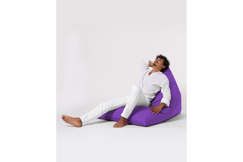 Sittsäck Utomhus Toya 90 cm - Lila - Utemöbler & utemiljö - Utestol & trädgårdsstol - Sittsäckar utomhus