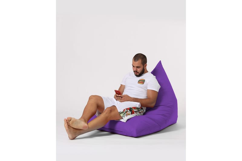 Sittsäck Utomhus Toya 90 cm - Lila - Utemöbler & utemiljö - Utestol & trädgårdsstol - Sittsäckar utomhus
