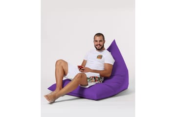 Sittsäck Utomhus Toya 90 cm - Lila - Utemöbler & utemiljö - Utestol & trädgårdsstol - Sittsäckar utomhus