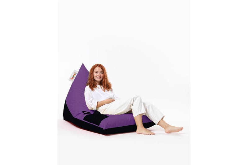Sittsäck Utomhus Toya 90 cm - Lila - Utemöbler & utemiljö - Utestol & trädgårdsstol - Sittsäckar utomhus