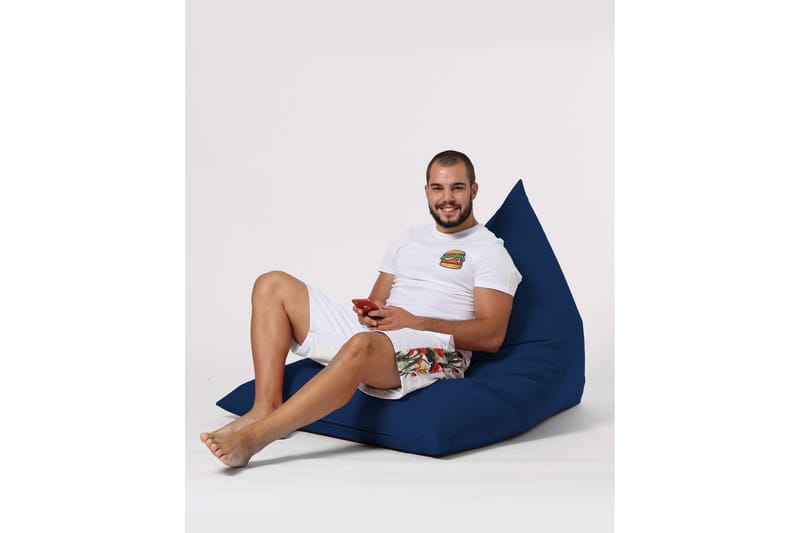 Sittsäck Utomhus Toya 90 cm - Mörkblå - Utemöbler & utemiljö - Utestol & trädgårdsstol - Sittsäckar utomhus