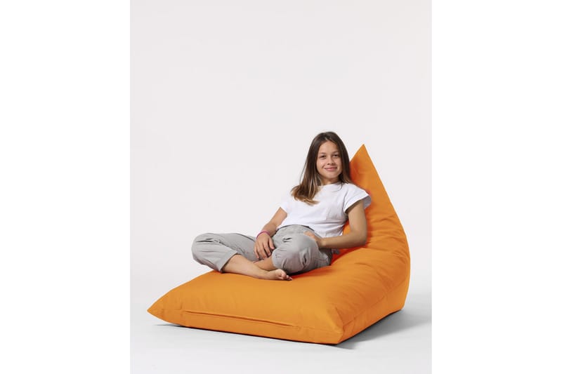 Sittsäck Utomhus Toya 90 cm - Orange - Utemöbler & utemiljö - Utestol & trädgårdsstol - Sittsäckar utomhus
