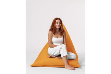 Sittsäck Utomhus Toya 90 cm - Orange - Utemöbler & utemiljö - Utestol & trädgårdsstol - Sittsäckar utomhus
