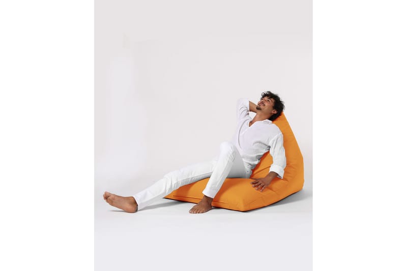 Sittsäck Utomhus Toya 90 cm - Orange - Utemöbler & utemiljö - Utestol & trädgårdsstol - Sittsäckar utomhus