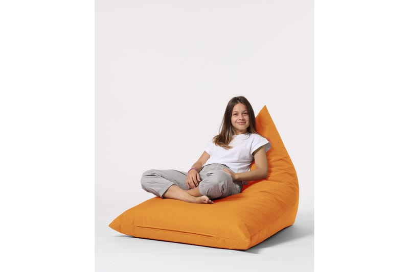 Sittsäck Utomhus Toya 90 cm - Orange - Utemöbler & utemiljö - Utestol & trädgårdsstol - Sittsäckar utomhus
