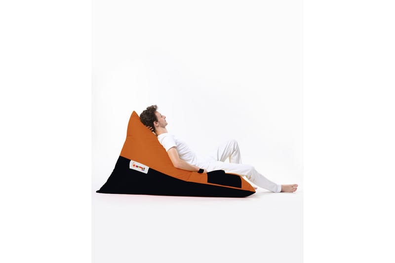 Sittsäck Utomhus Toya 90 cm - Orange - Utemöbler & utemiljö - Utestol & trädgårdsstol - Sittsäckar utomhus