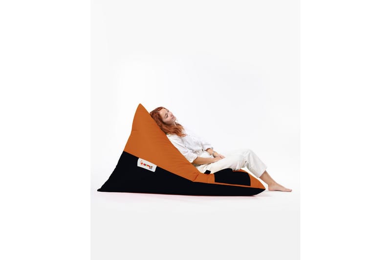Sittsäck Utomhus Toya 90 cm - Orange - Utemöbler & utemiljö - Utestol & trädgårdsstol - Sittsäckar utomhus