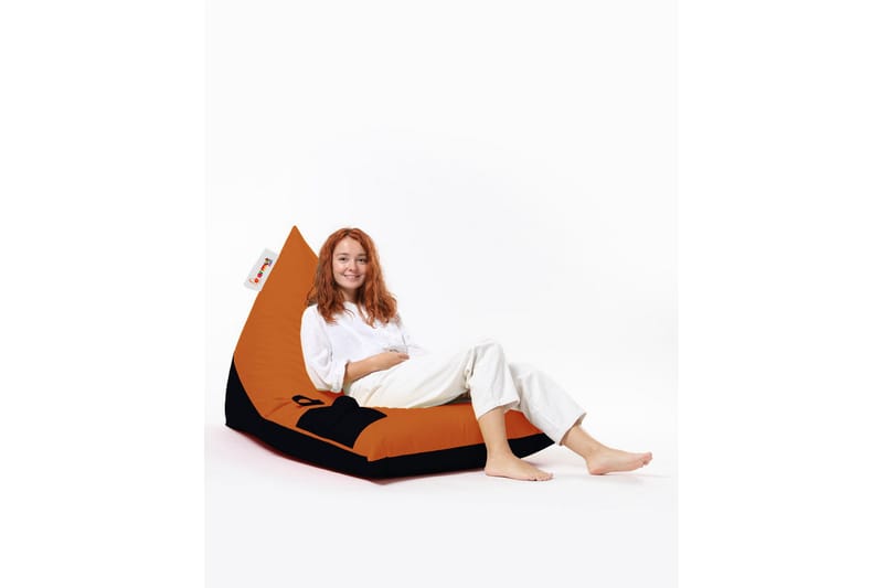 Sittsäck Utomhus Toya 90 cm - Orange - Sittsäckar utomhus