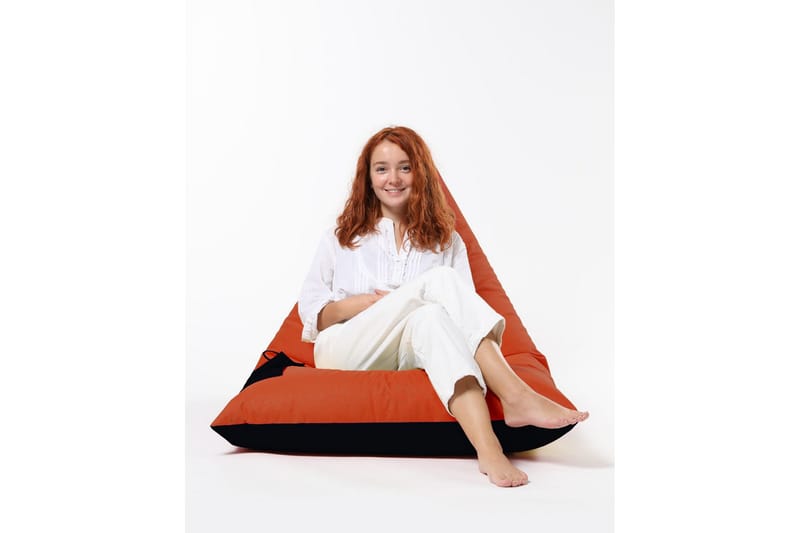 Sittsäck Utomhus Toya 90 cm - Orange - Utemöbler & utemiljö - Utestol & trädgårdsstol - Sittsäckar utomhus