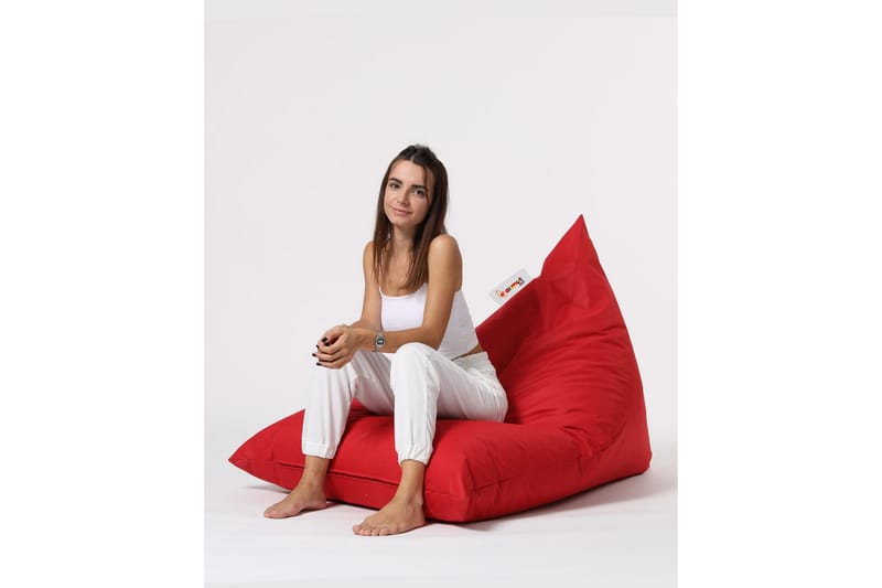 Sittsäck Utomhus Toya 90 cm - Röd - Utemöbler & utemiljö - Utestol & trädgårdsstol - Sittsäckar utomhus
