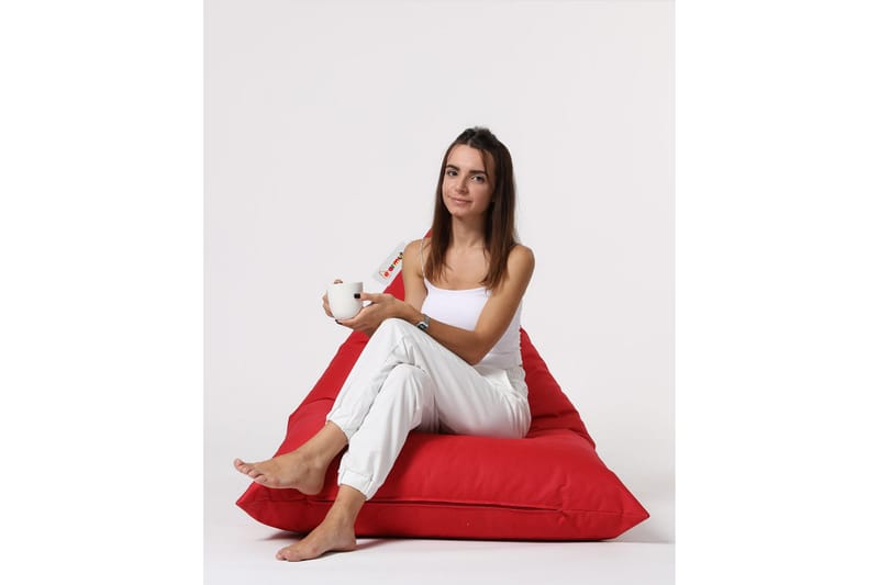 Sittsäck Utomhus Toya 90 cm - Röd - Utemöbler & utemiljö - Utestol & trädgårdsstol - Sittsäckar utomhus