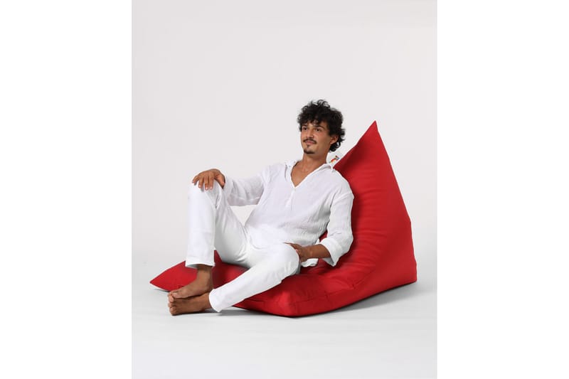 Sittsäck Utomhus Toya 90 cm - Röd - Utemöbler & utemiljö - Utestol & trädgårdsstol - Sittsäckar utomhus