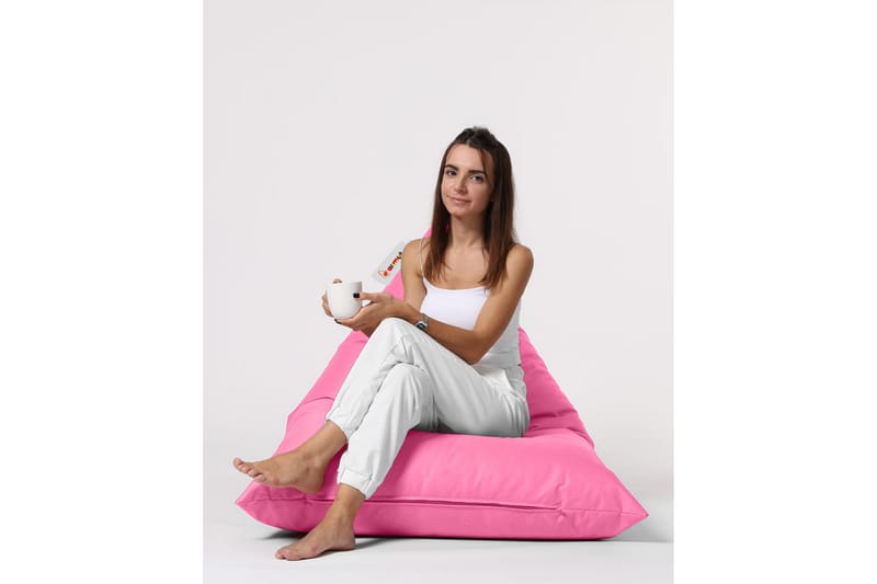 Sittsäck Utomhus Toya 90 cm - Rosa - Utemöbler & utemiljö - Utestol & trädgårdsstol - Sittsäckar utomhus