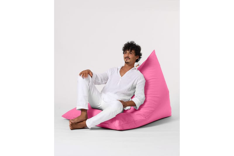 Sittsäck Utomhus Toya 90 cm - Rosa - Utemöbler & utemiljö - Utestol & trädgårdsstol - Sittsäckar utomhus