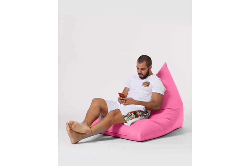Sittsäck Utomhus Toya 90 cm - Rosa - Utemöbler & utemiljö - Utestol & trädgårdsstol - Sittsäckar utomhus