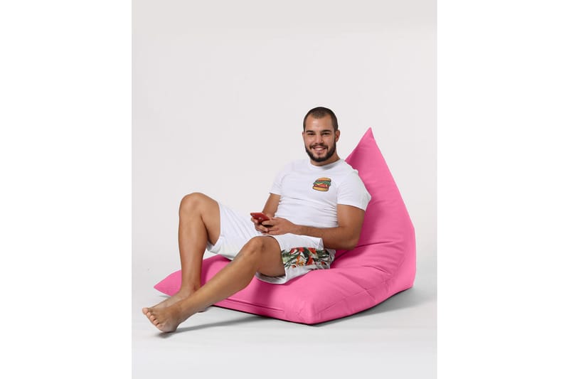 Sittsäck Utomhus Toya 90 cm - Rosa - Utemöbler & utemiljö - Utestol & trädgårdsstol - Sittsäckar utomhus