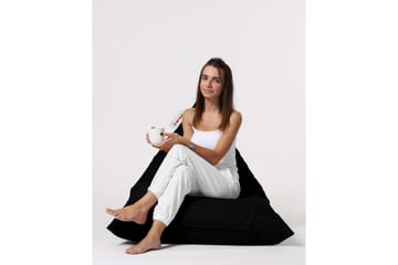 Sittsäck Utomhus Toya 90 cm - Svart - Utemöbler & utemiljö - Utestol & trädgårdsstol - Sittsäckar utomhus