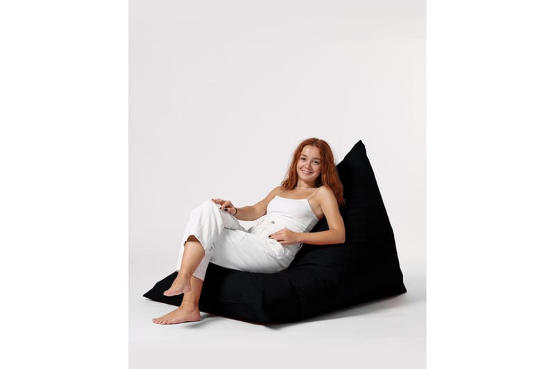 Sittsäck Utomhus Toya 90 cm - Svart - Utemöbler & utemiljö - Utestol & trädgårdsstol - Sittsäckar utomhus