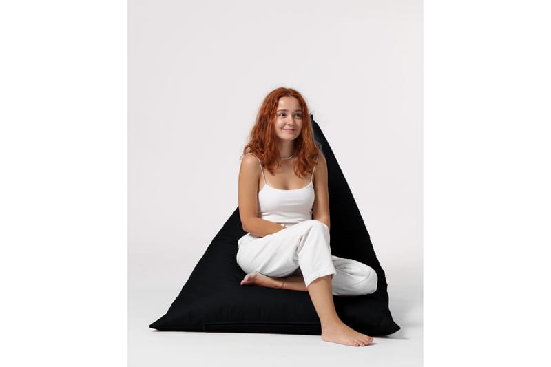 Sittsäck Utomhus Toya 90 cm - Svart - Utemöbler & utemiljö - Utestol & trädgårdsstol - Sittsäckar utomhus